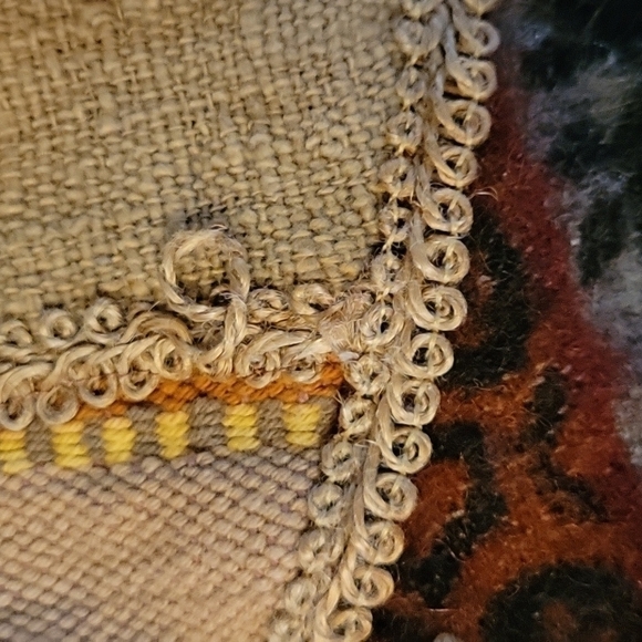 VTG CREAZIONI EFFECI Rustic Patchwork Burlap Unisex Grunge Hippie Vest - Picture 9 of 9